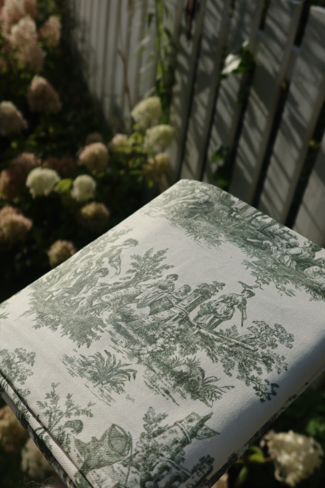 Cottage green duk (155 x250cm)