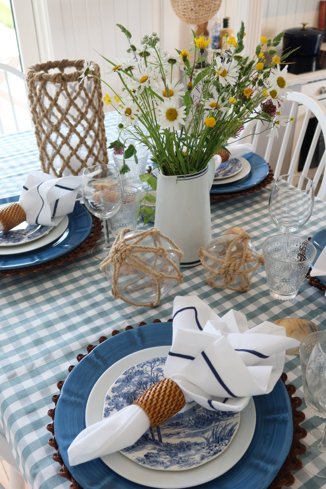 Classic serviett Navy